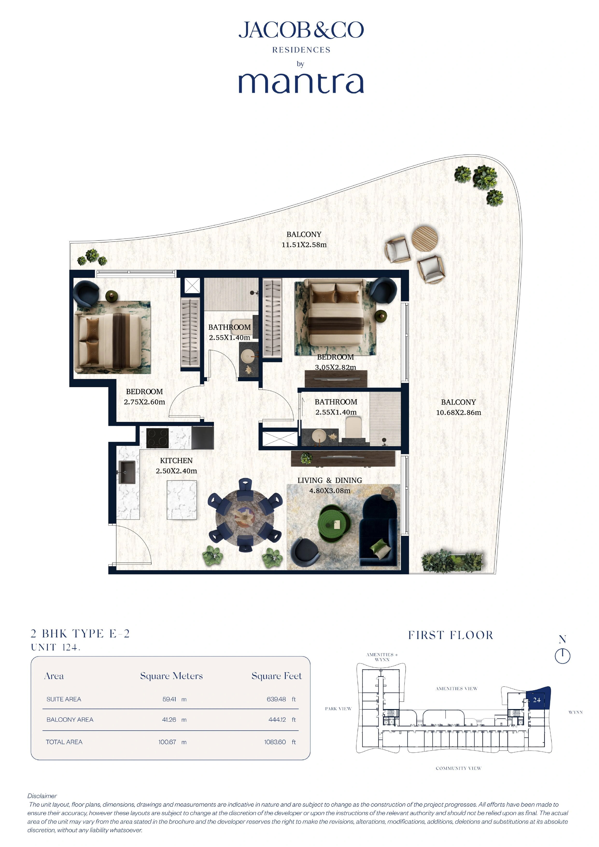 Jacob & Co Residences Floor Plan